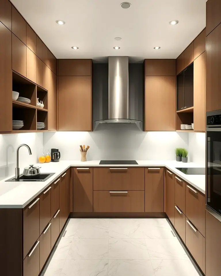 Streamlined Kitchen Layout