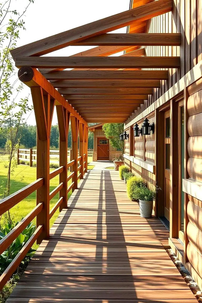 Country Charm Walkway