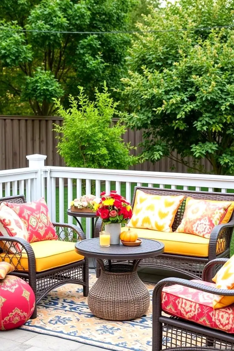 Vibrant Outdoor Cushions