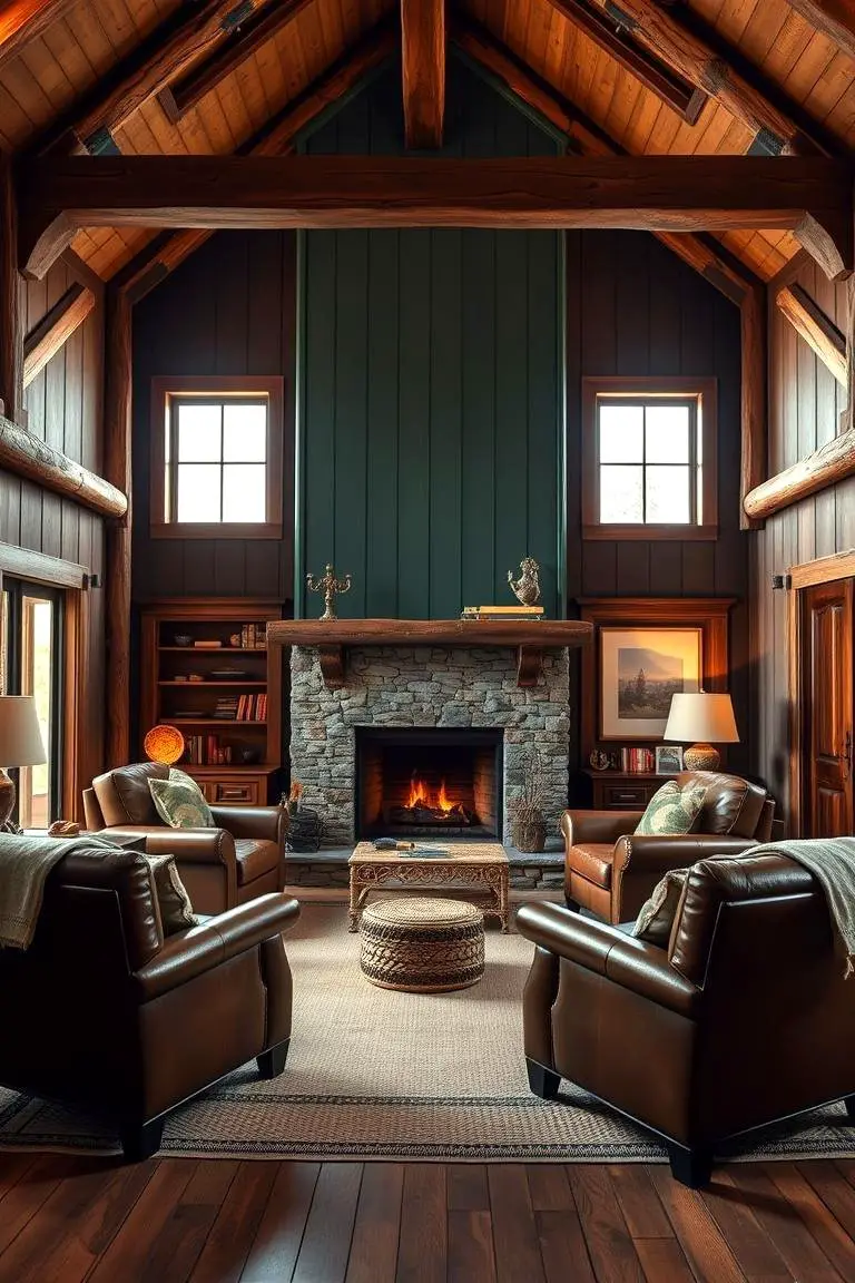 Rustic Green Retreat