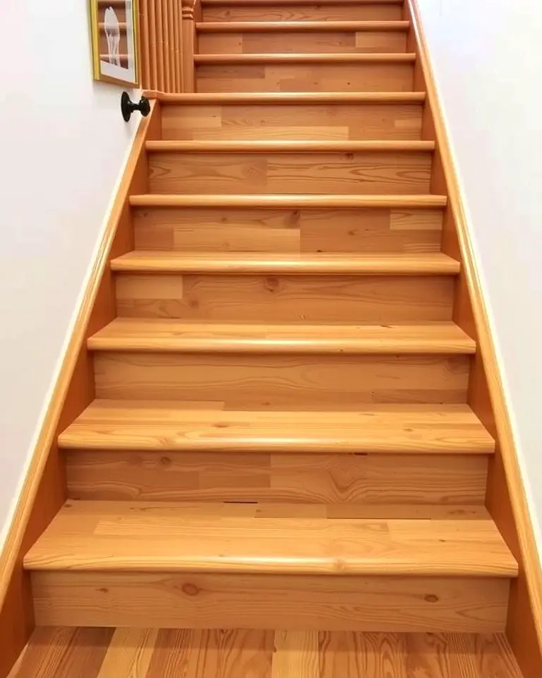 Wooden Staircase for Timeless Elegance