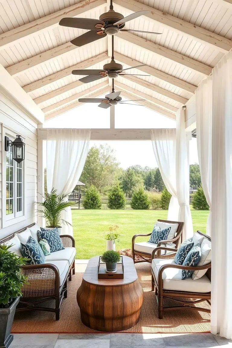 Breezy Farmhouse Patio