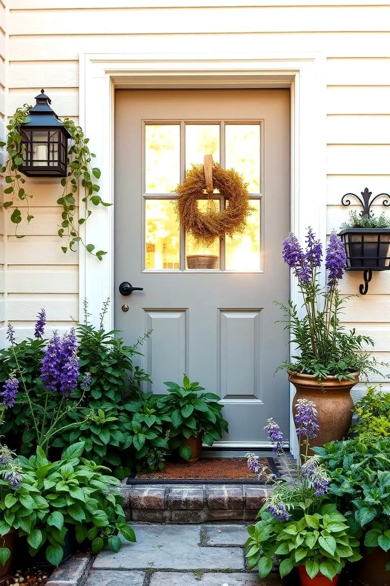Herbal Garden Entryway