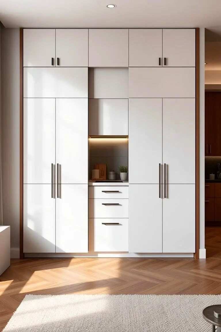 Sleek Sliding Door Cabinet Concepts