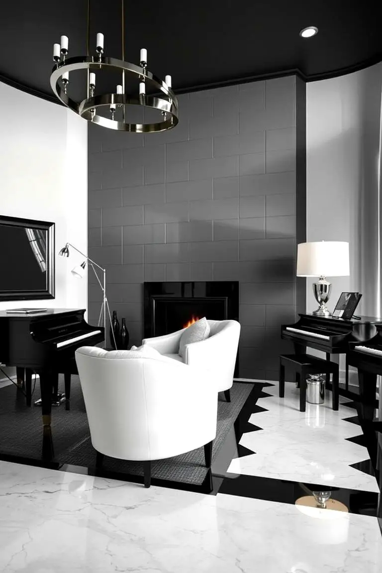 Bold Monochrome Design