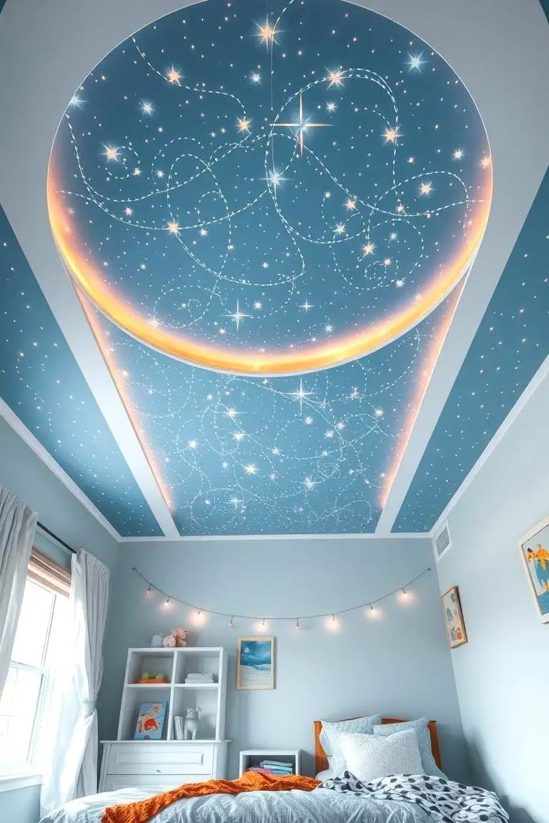 Starry Sky Pop Ceiling