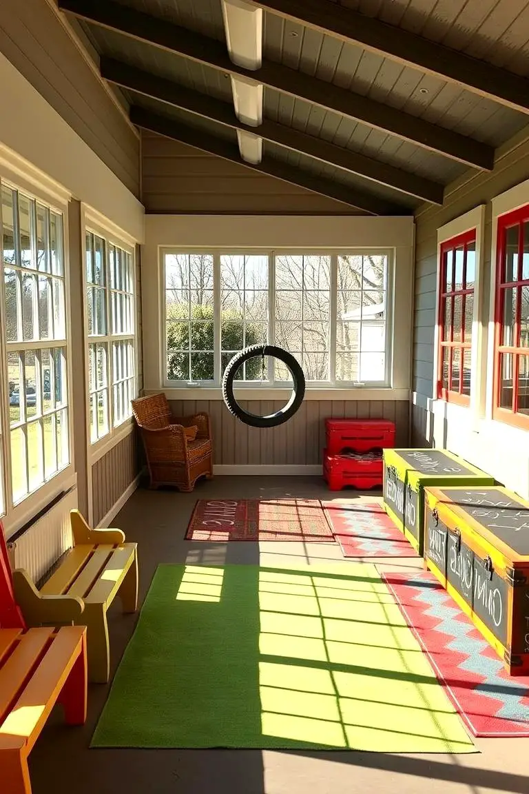 Family-Friendly Veranda