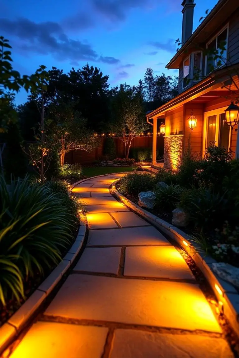 Brilliant Outdoor Lighting Accents