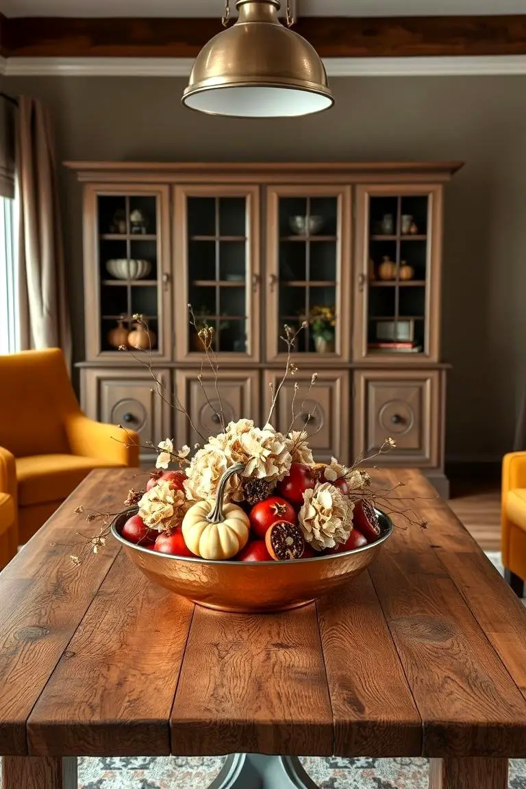 Harvest-Inspired Centerpieces