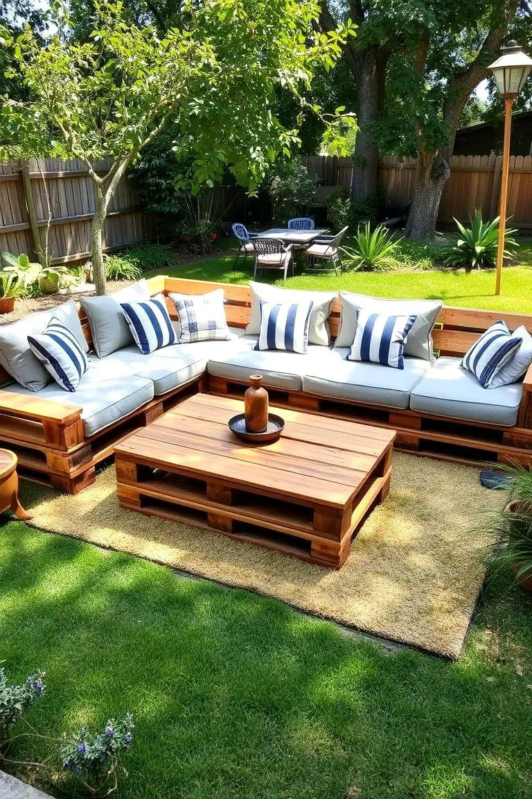 DIY Pallet Patio Furniture