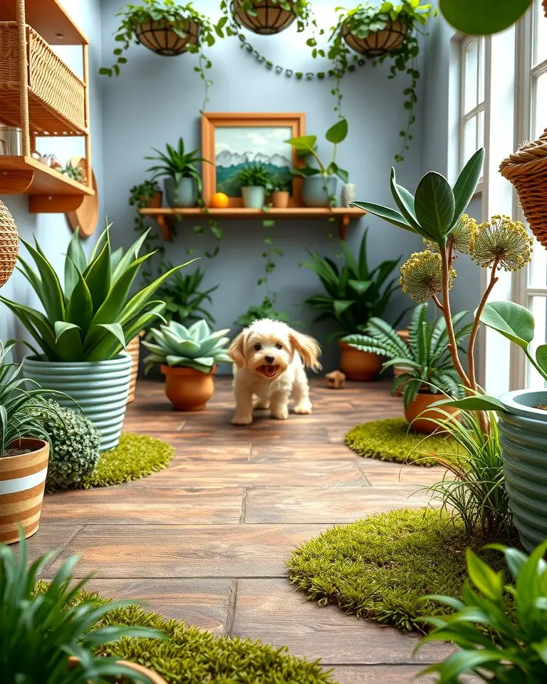Indoor Dog Garden