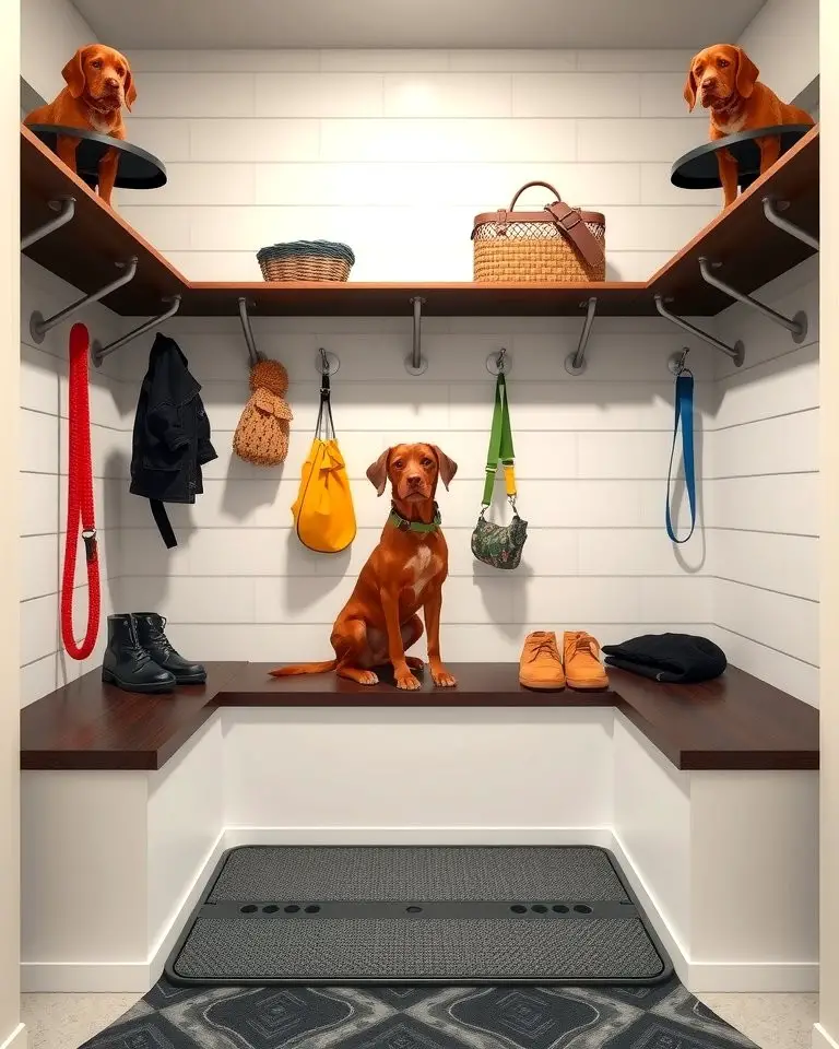 Dog-Friendly Mudroom