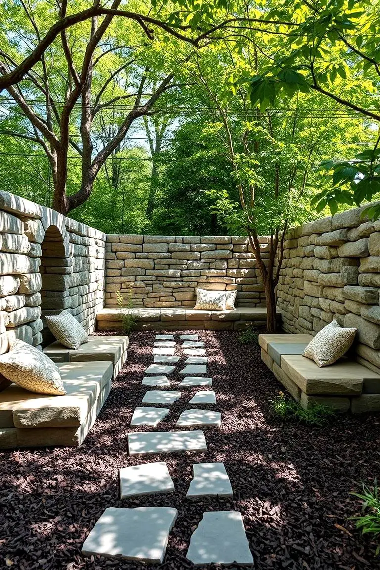 Natural Stone Seating