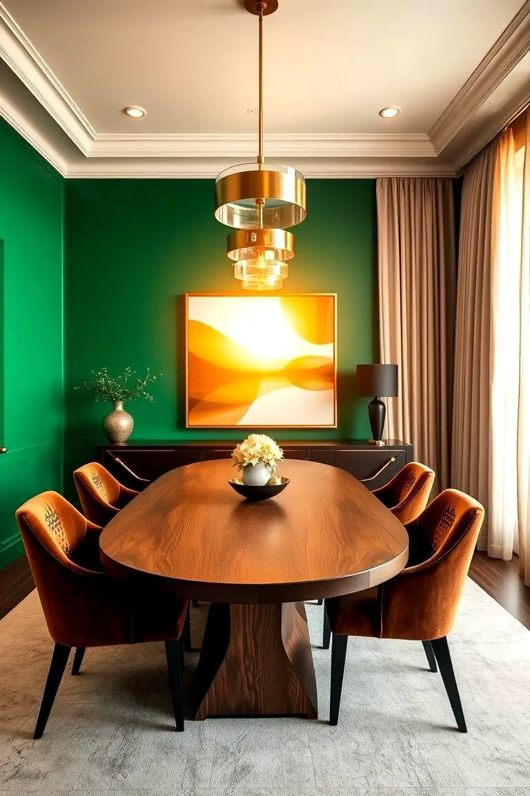 Emerald Dining Room Highlight