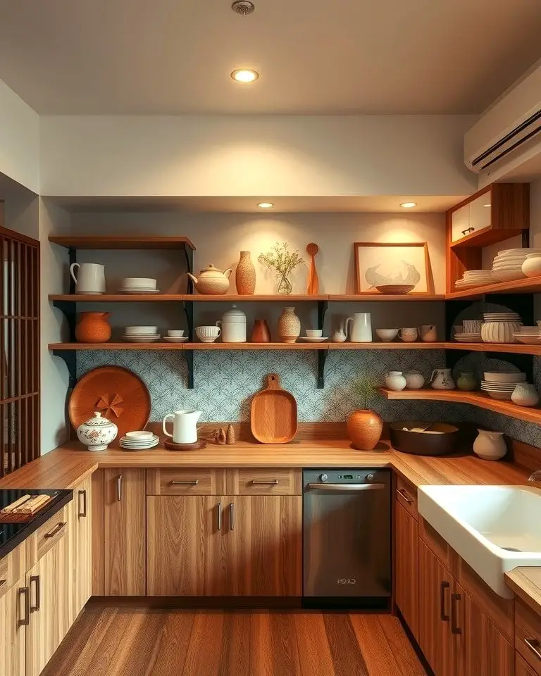 Ceramic Dishware Display