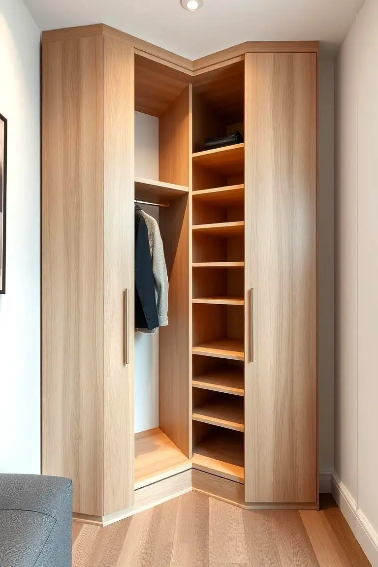 Space-saving Corner Units