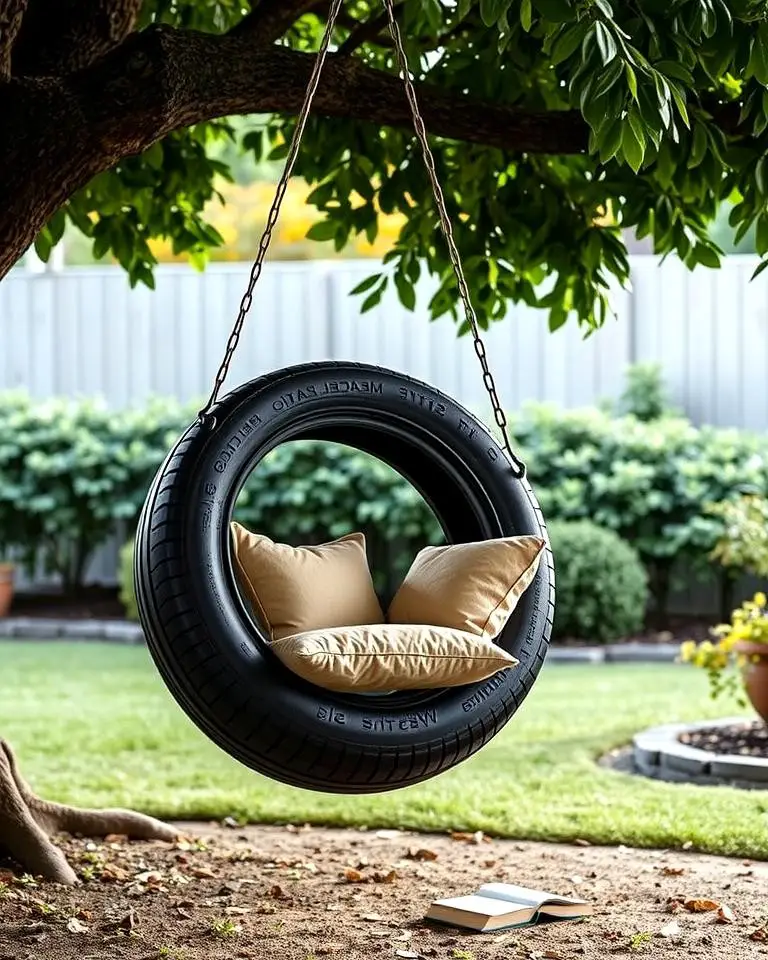 Hanging Tire Chair Swing