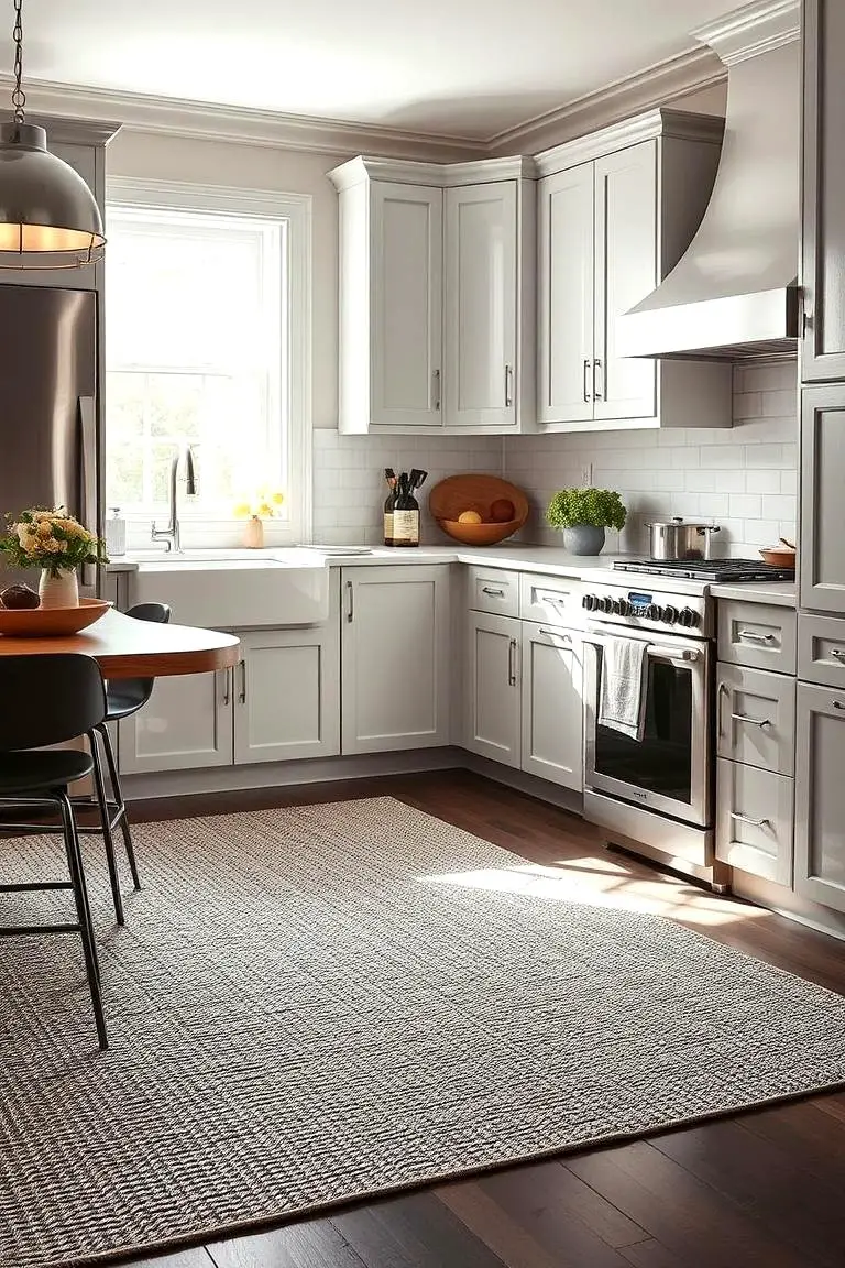 Metallic Accent Rug
