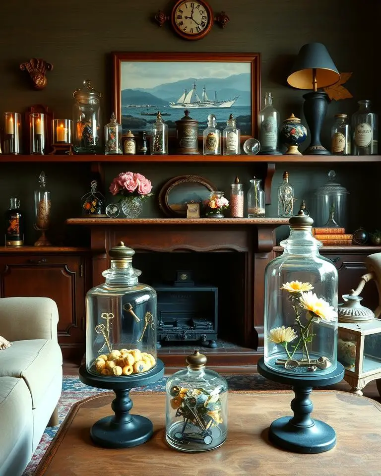 Apothecary Jars for Storage