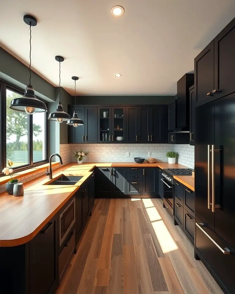 High-Contrast Modern Design