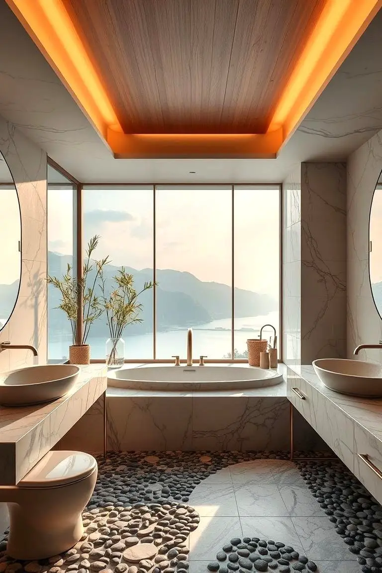 Spa-Inspired Marble Retreat