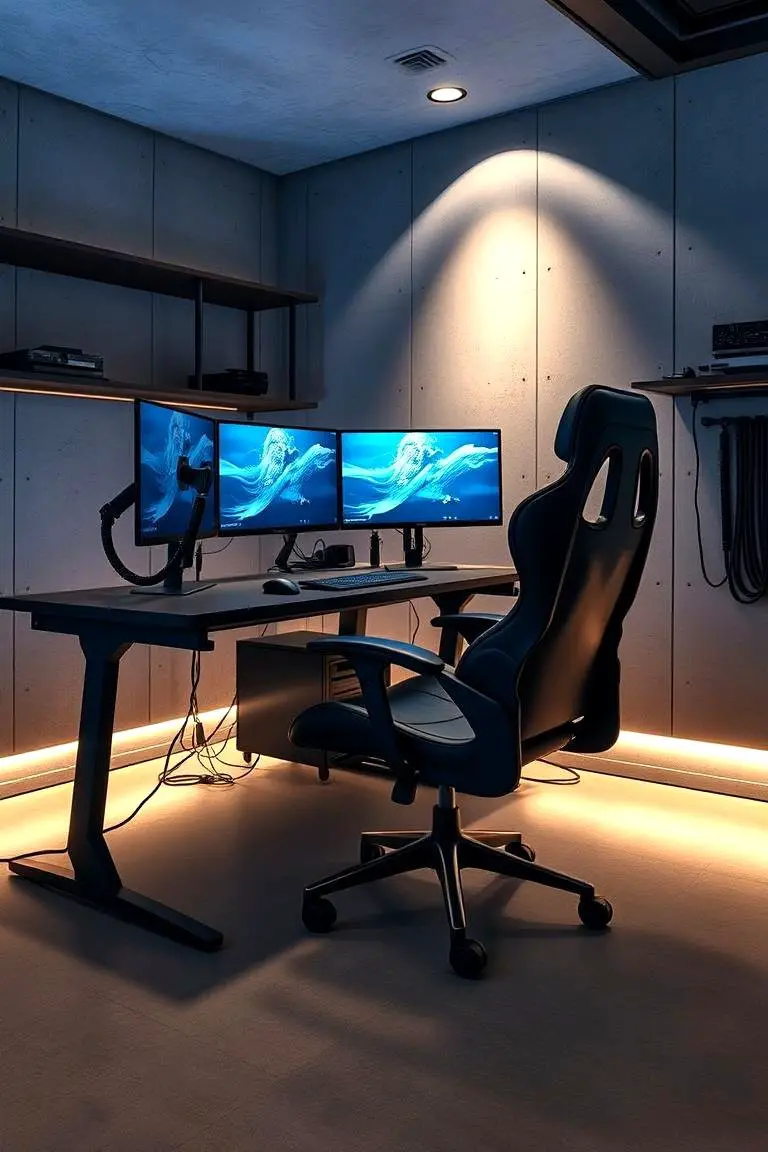 Ergonomic Gaming Setup