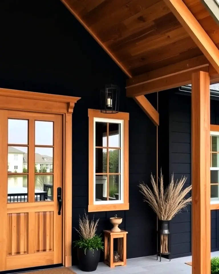 Warm Wood Accents
