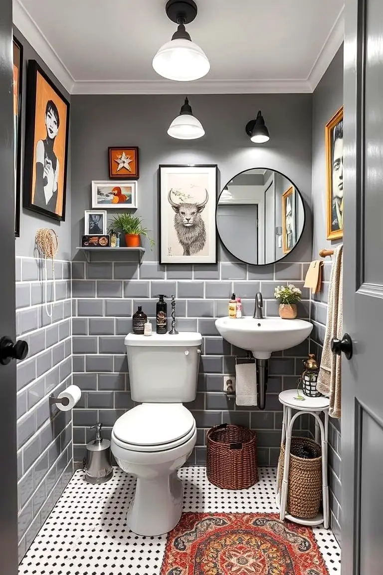Eclectic Grey Statement