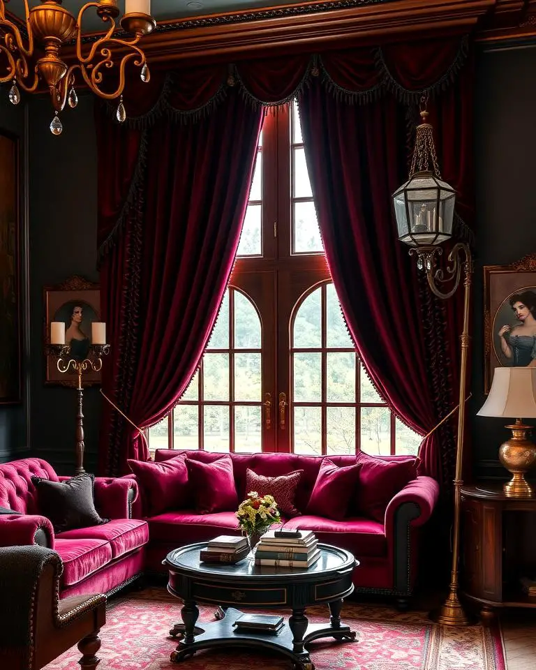 Velvet Curtains and Drapes