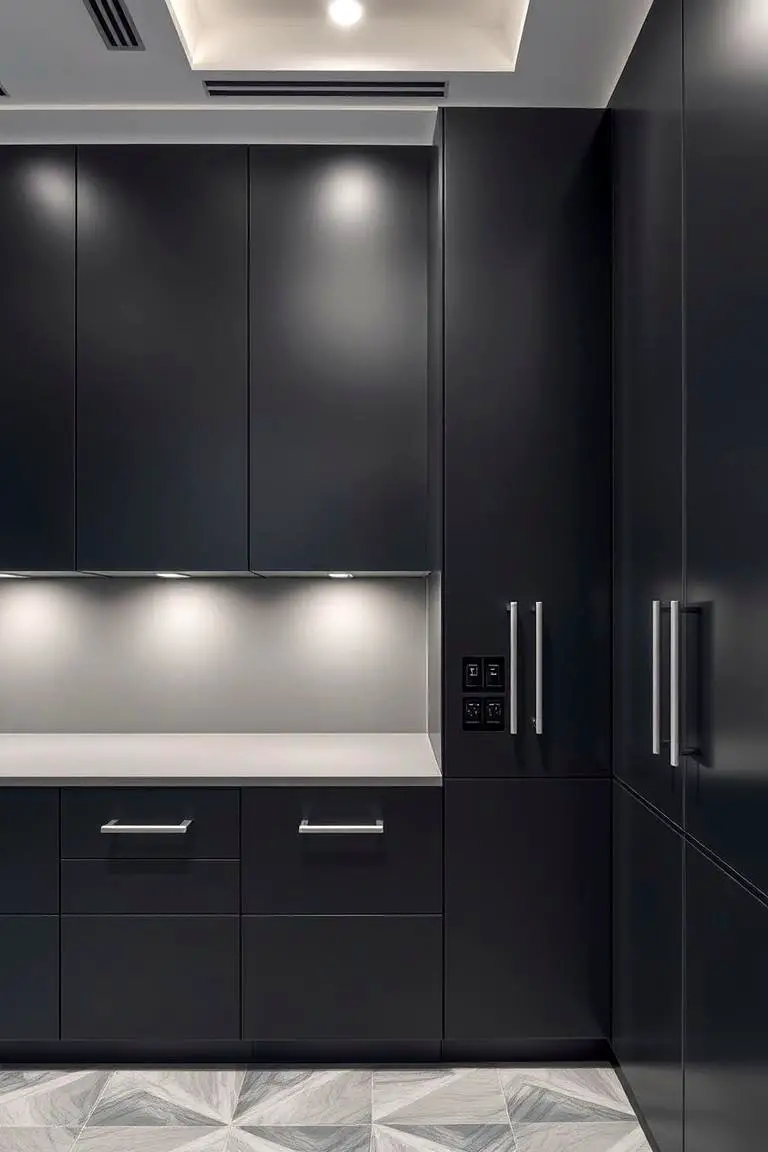 Contemporary Edge Cabinetry