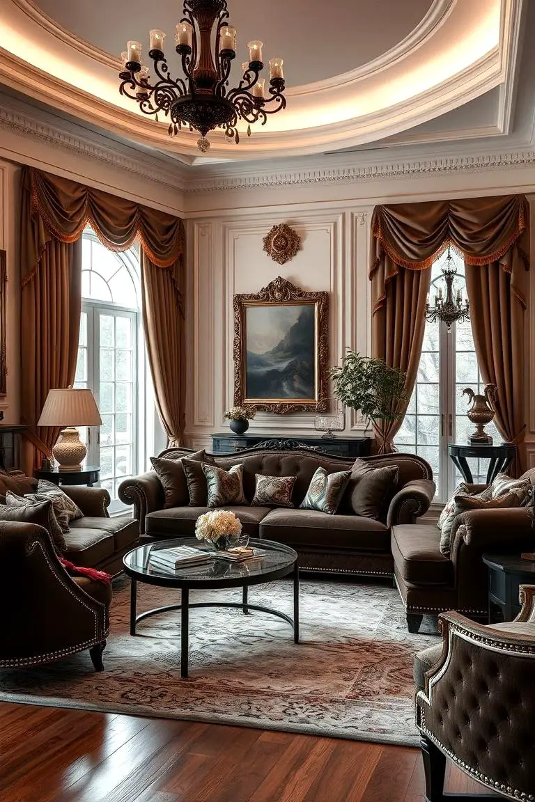 Classic Luxury with Rich Fabrics