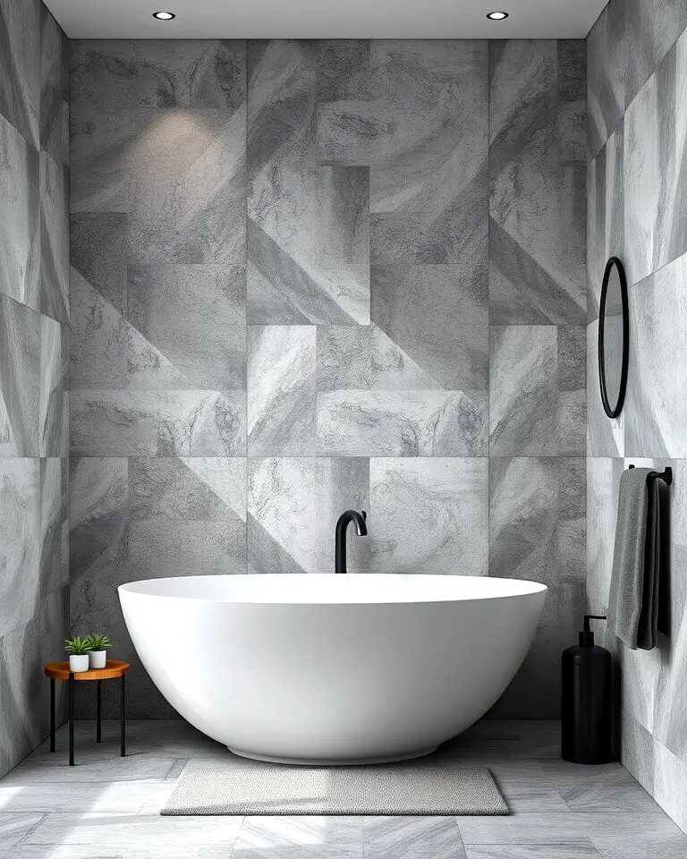 Textured Grey Wallpaper