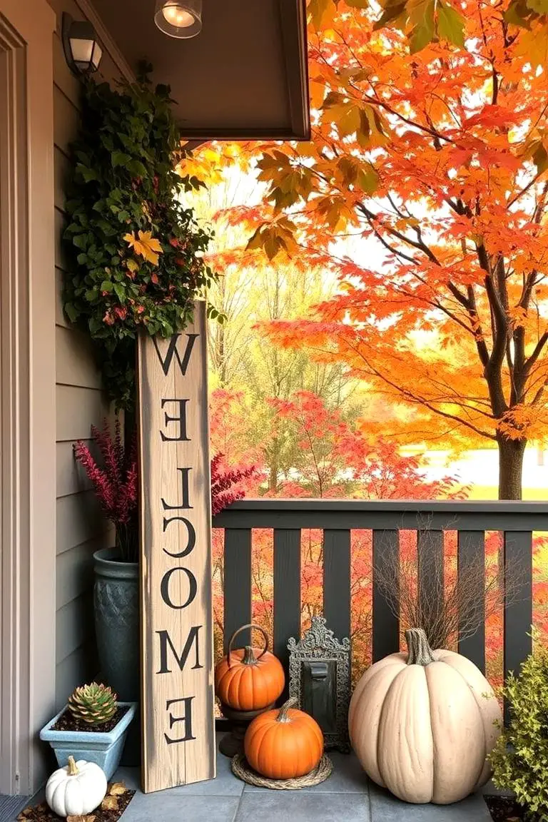 Rustic Fall Wooden Signs