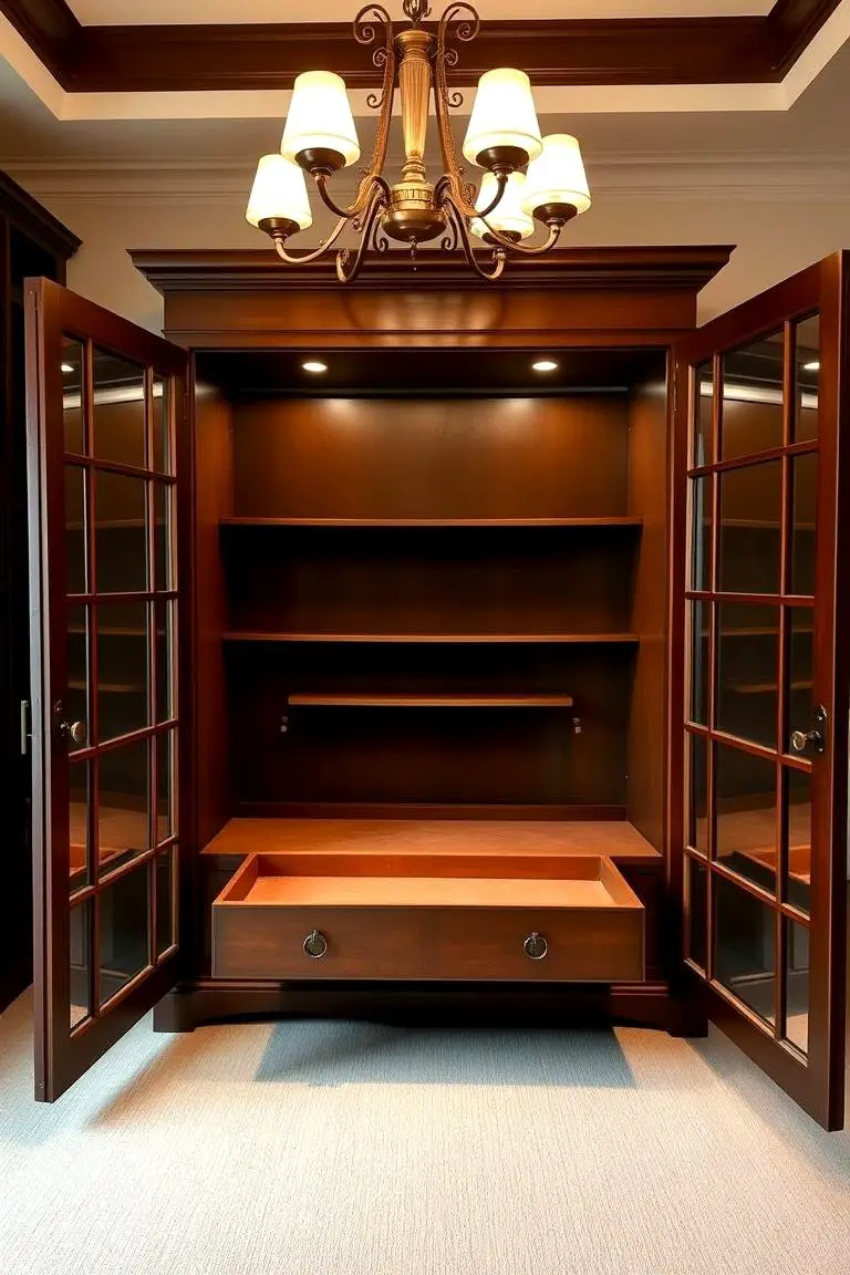 Convertible Jewelry Armoire