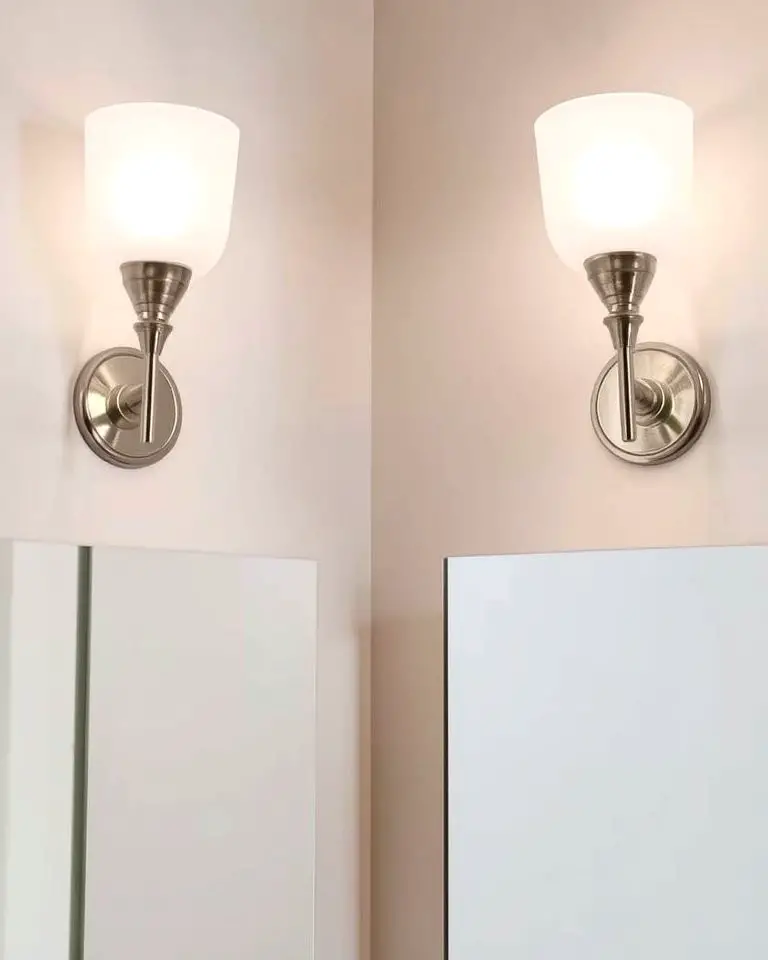 Frosted Glass Wall Lights