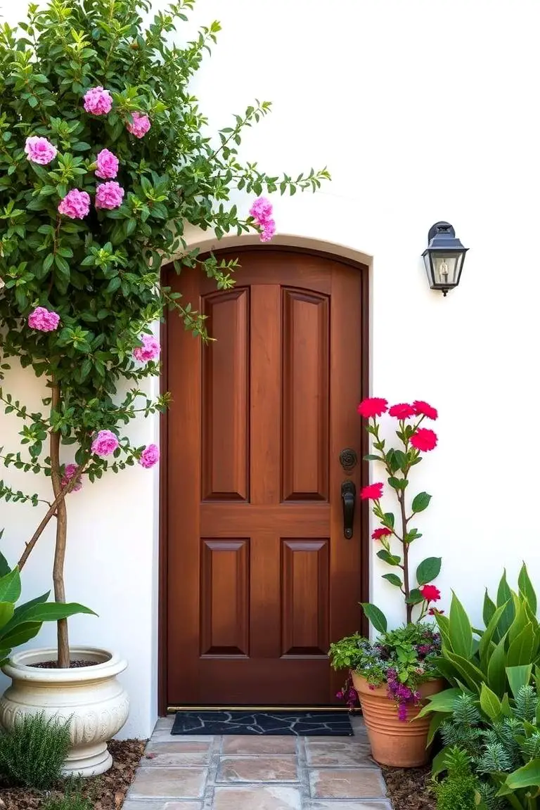 Mediterranean Inspired Entry
