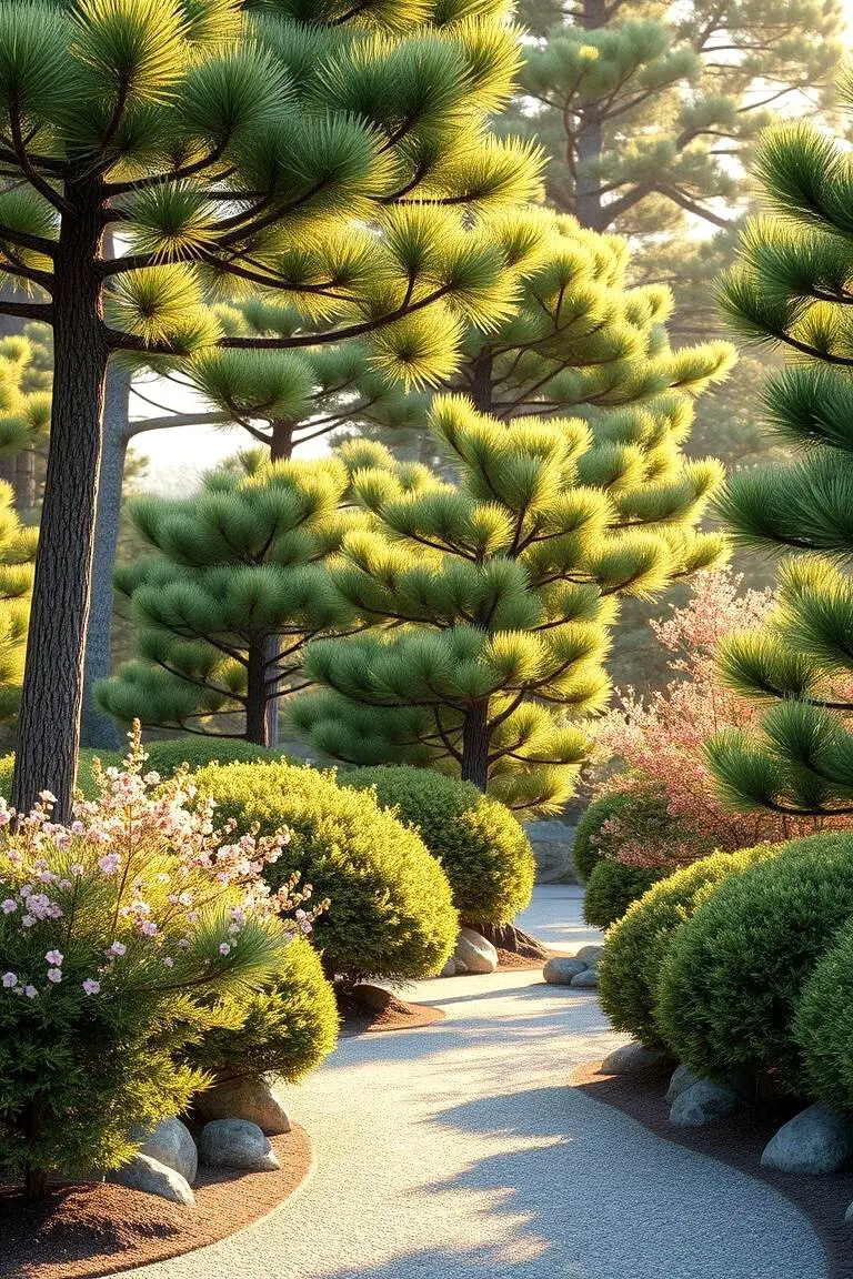 Ornamental Pine Garden