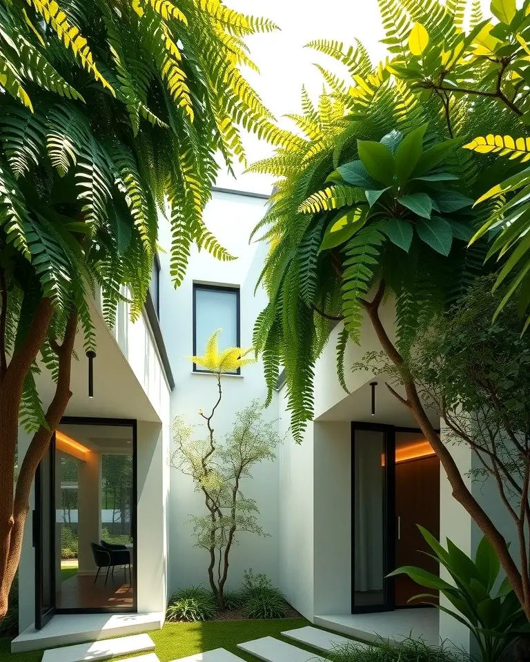 Minimalist Green Canopy