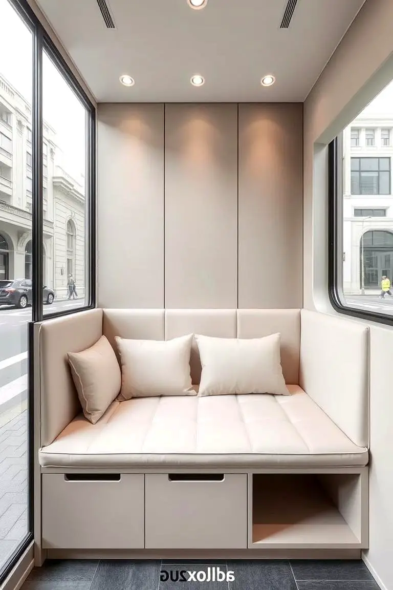 Compact Urban Banquette