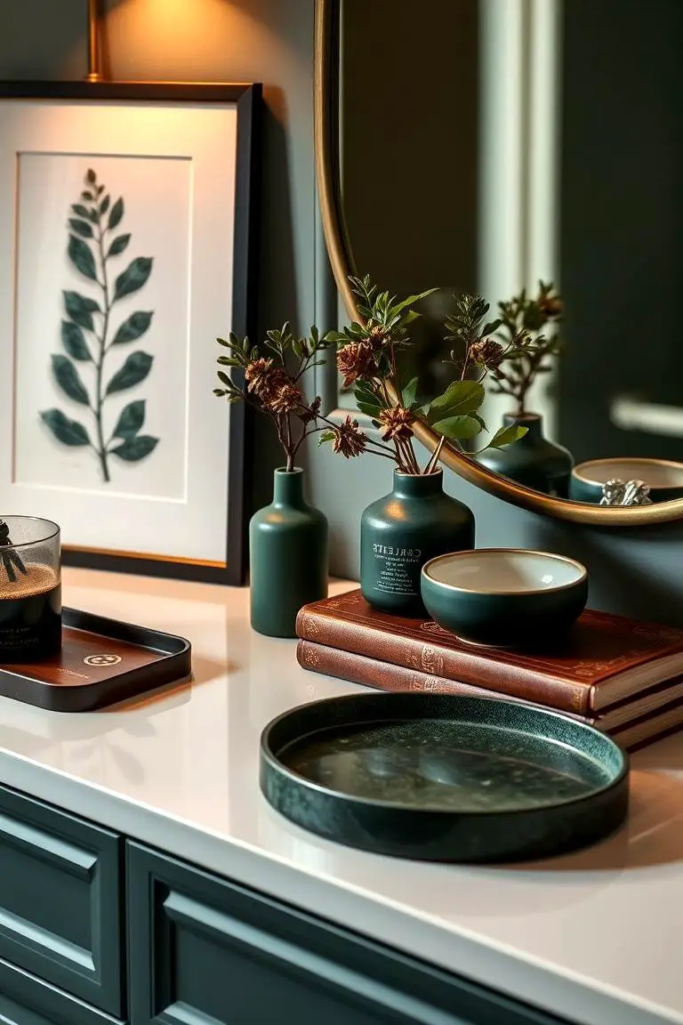 Refined Dark Green Accessories