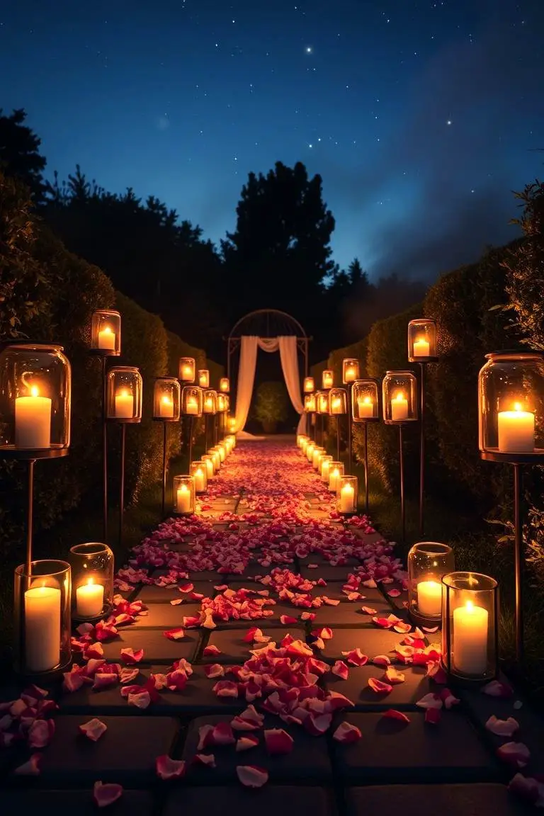 Candlelit Pathways