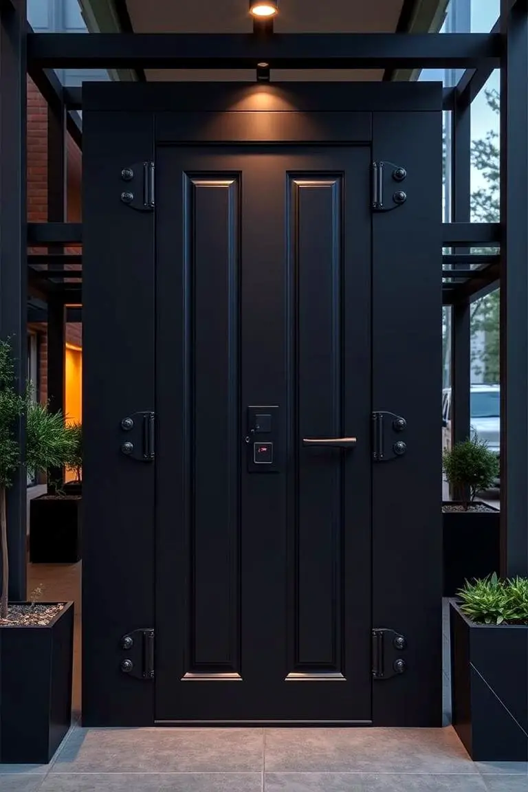Urban Black with Bold Hardware