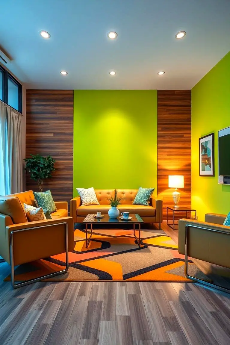 Lime Green Contemporary Vibe