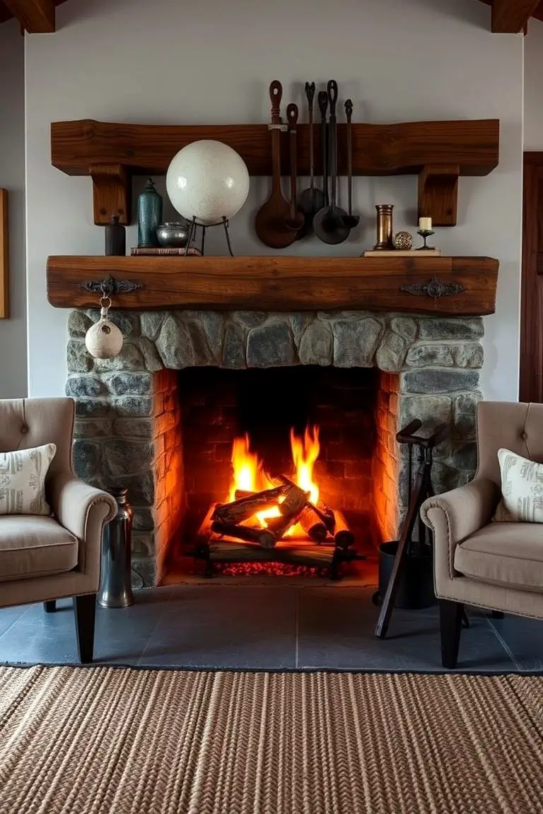 Inviting Fireplace Ambiance