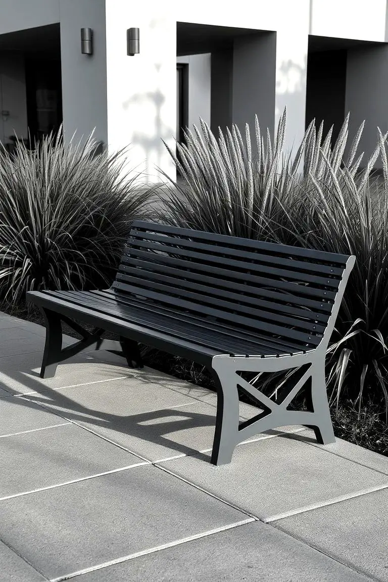 Contemporary Garden Benches