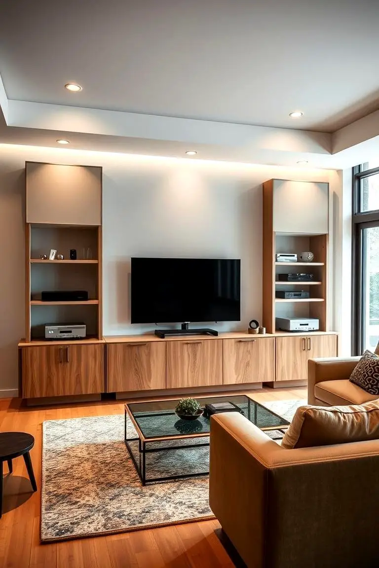Multi-Media and Entertainment Cabinets