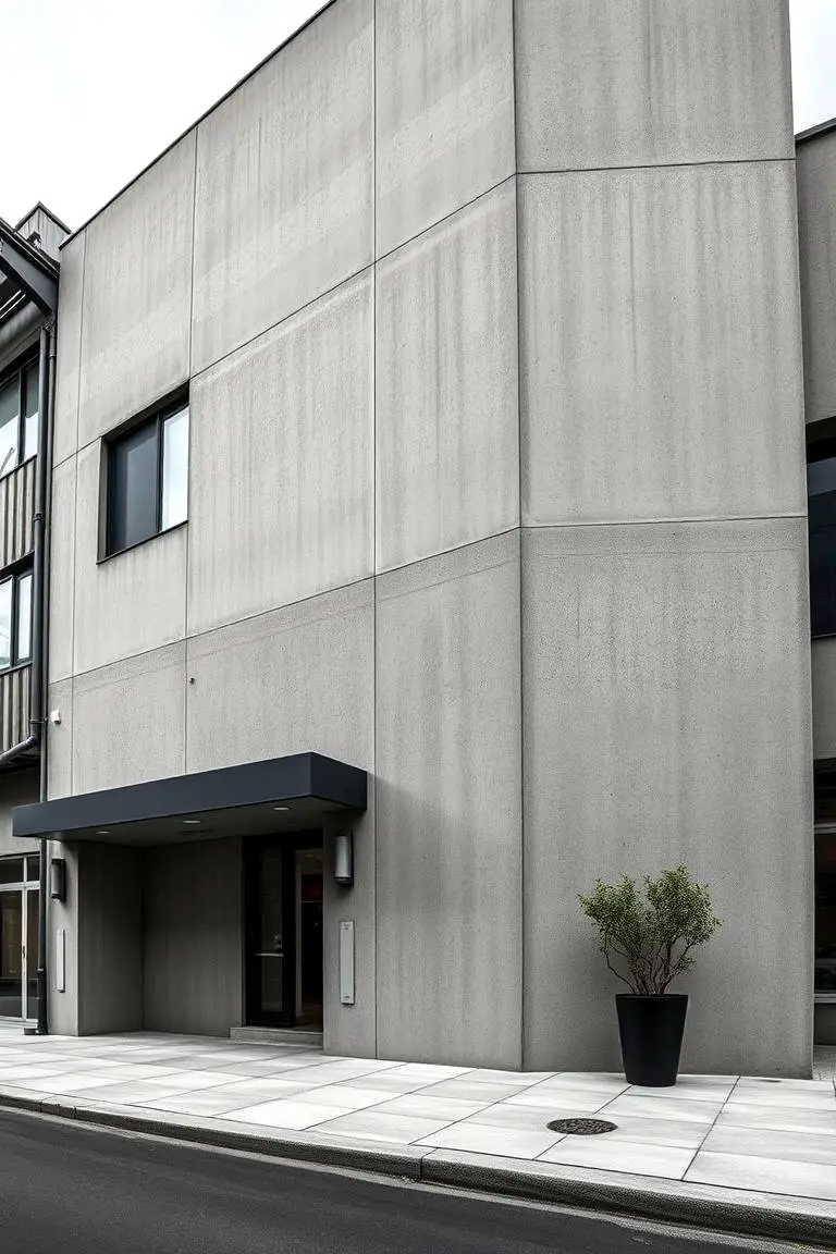 Urban Concrete Gray Look