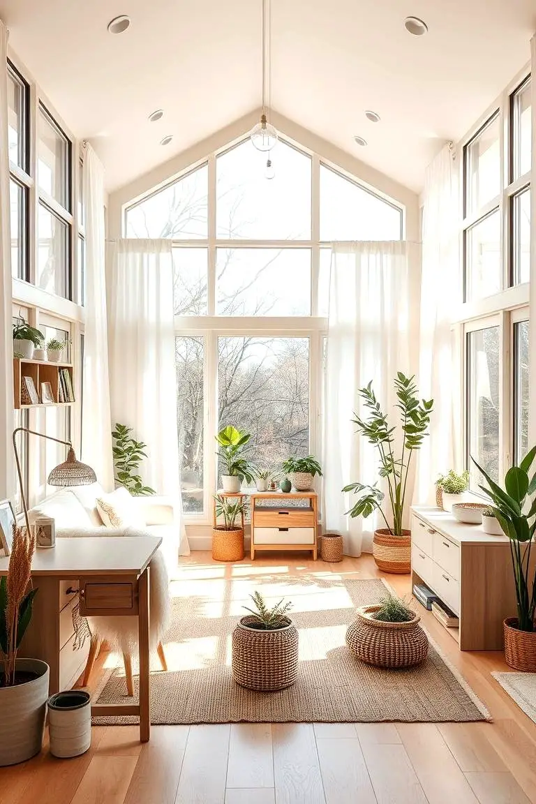 Natural Light Craft Room Retreat