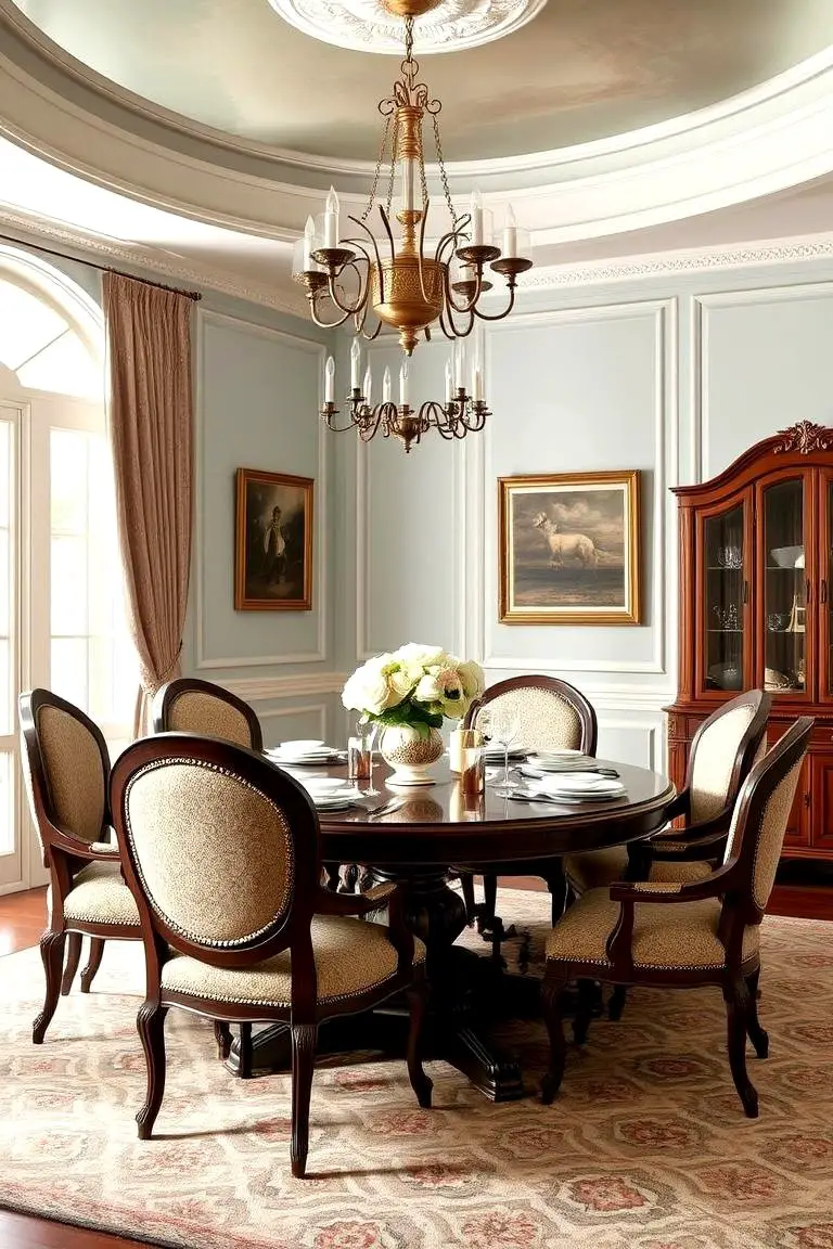 Vintage Elegance Dining Room