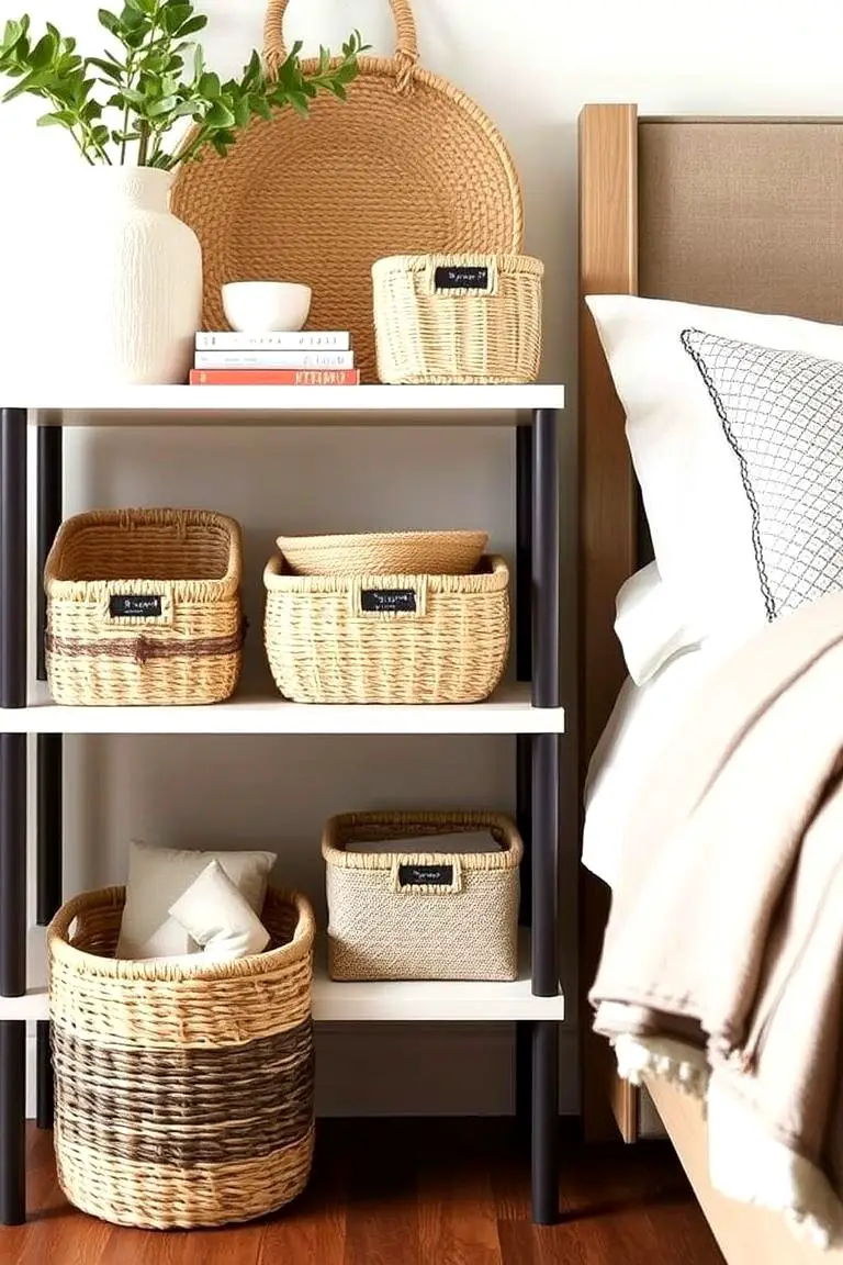 Woven Basket Storage